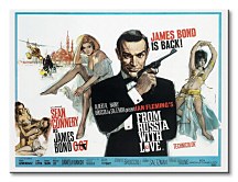 James Bond (From Russia With Love - Painting) - Obraz WDC92005