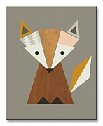 Geometric Fox - Obraz WDC94304