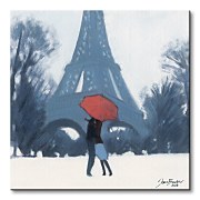 Snow Time For A Kiss - Obraz WDC95161