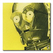 Star Wars C3PO Sketch - Obraz WDC91216