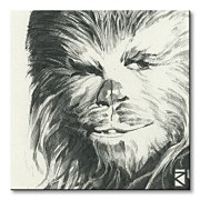 Star Wars Chewbacca Sketch - Obraz WDC91215