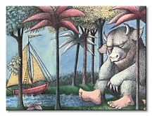 Where the Wild Things are - Obraz na płótnie WDC44018