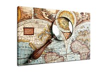 Obraz Vintage Mapa sveta zs24740