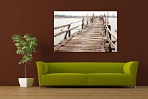 Obraz Old Wooden Bridge zs24764