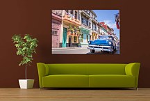 Obraz Vintage car in Havana, Cuba  29037