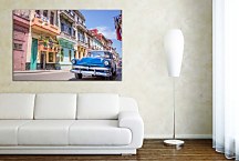 Obraz Vintage car in Havana, Cuba  29037