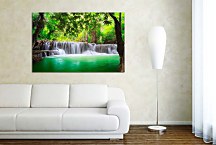 Obraz Vodopád v lese zs24737