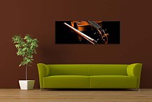 Moderné panorámy Obrazy - Husle zs18566