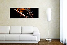 Moderné panorámy Obrazy - Husle zs18566