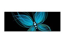 Obraz Motýľ panoráma zs520