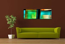 Abstrakt Obrazy panoráma zs423