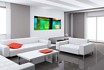 Abstrakt Obrazy panoráma zs423