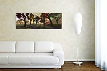 Obraz Stromy Panoráma zs432