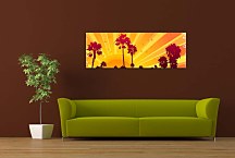 Moderný Obraz Žltý zs439