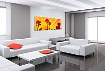 Moderný Obraz Žltý zs439