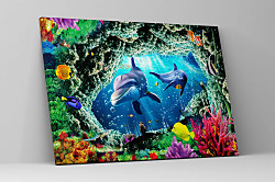 Obraz Delfíny zs1055