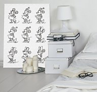 Minnie Mouse (Sketched - Multi) - Obraz WDC92283