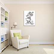 Minnie Mouse (Sketched - Single) - Obraz WDC92281