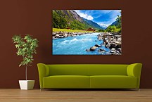 Obraz Chata pri jazere 29290