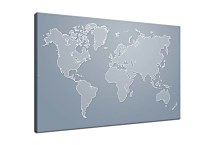 Obraz Slepá mapa sveta zs29340