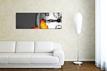 Moderný Obraz - Hodiny s motýľom zs3340