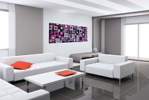 Obraz panoráma abstraktný zs3283