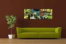 Obrazy Panoráma Abstrakt zs3310