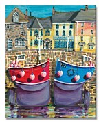 Padstow Boats - Obraz WDC94453