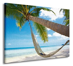 Palma na pláži - Obraz CS0257