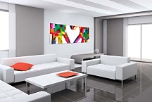 Panoráma Abstrakt obraz zs152