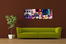 Panoráma obraz Mestečko zs548