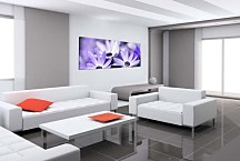 Panorámy obraz s kvetmi zs103