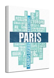 Paris Type - Obraz WDC94508