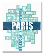 Paris Type - Obraz WDC94508