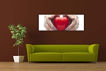 Moderné obrazy - Srdce v dlani zs18622