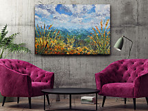 provensálsky štýl v interiéri obrazy