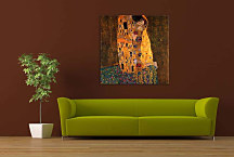 Reprodukcie Obrazov Gustava Klimta - Bozk