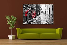 Retro obraz bicykel 29414