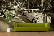 Retro autá Fototapeta 6579 - vinylová