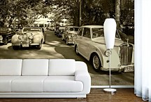 Retro autá Fototapeta 6579 - vinylová