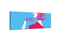 Moderný obraz - Retro žena zs449