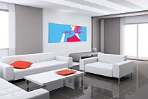 Moderný obraz - Retro žena zs449