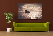 Obraz Rybárska loď zs29324