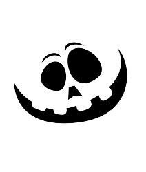 Šablóna Pumpkin face 2 ST562