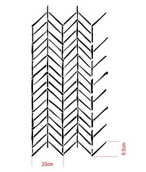 Šablóna na maľovanie steny Farmhouse ST344