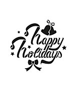 šablóna happy holidays