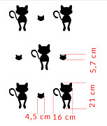 šablóna kitty na maľovanie