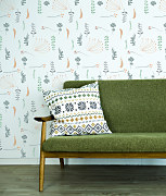 šablóna kompozícia listy, kvety, rastliny, botanical