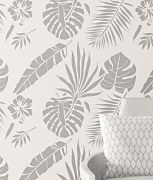 šablóna na maľovanie listy tropicana