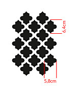 šablóna na maľovanie marrakech craft